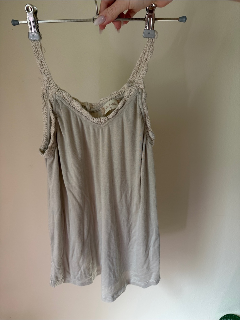 Altar’d state beige tank top
